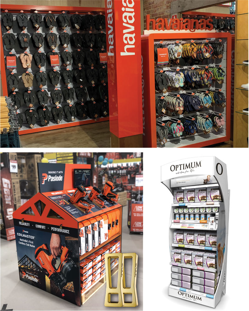 Permanent Retail Display Systems